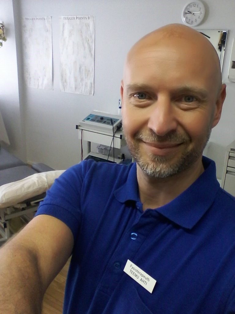 Fysioterapeutti Teemu Ahti